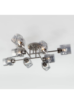 Потолочная люстра Eurosvet Hilari 30165/8 черный жемчуг