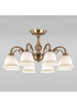 Потолочная люстра Eurosvet Campina 60107/8 античная бронза