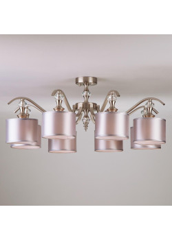 Потолочная люстра Eurosvet 60070/8 сатин-никель