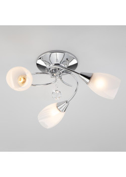 Подвесная люстра Eurosvet 30100/3 хром