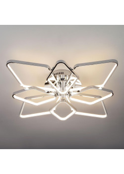 Потолочная светодиодная люстра Eurosvet Kalifea 90081/8 хром