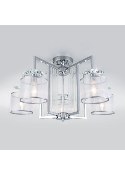 Потолочная люстра Eurosvet Fargo 60123/5 хром Smart