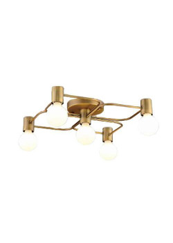 Потолочная люстра Italline Vega PL 6088/5 bronze