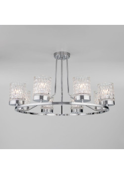Потолочная люстра Eurosvet Calle 60127/8 хром