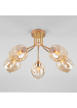 Потолочная люстра Eurosvet Marci 30164/5 золото