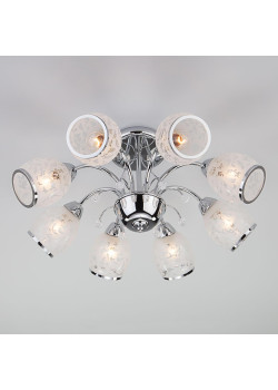 Подвесная люстра Eurosvet 30026/8 хром