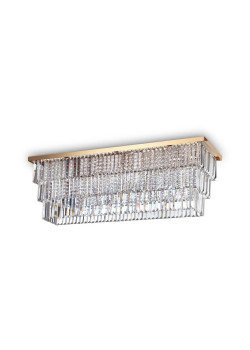 Потолочная люстра Ideal Lux Martinez PL8 Oro 213569