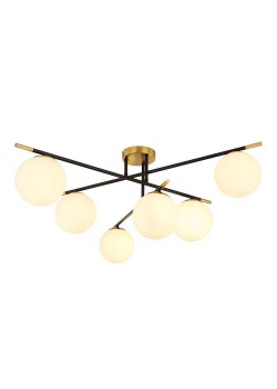 Потолочная люстра Arte Lamp Alcor A2224PL-6BK