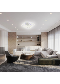 Потолочная светодиодная люстра Escada Alunit 10296/6LED BL