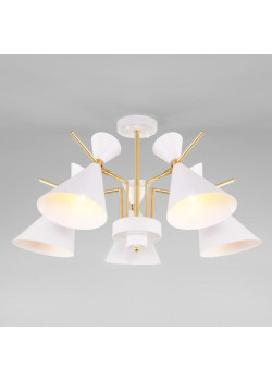 Потолочная люстра Eurosvet Apart 70114/5 белый