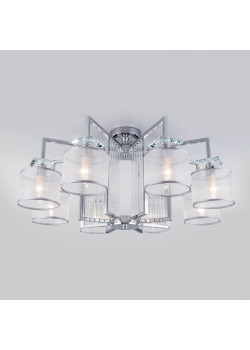 Потолочная люстра Eurosvet Fargo 60123/8 хром Smart