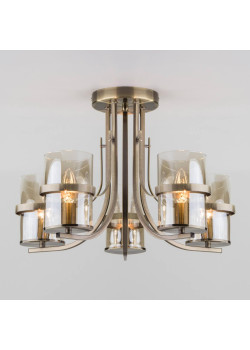 Потолочная люстра Eurosvet 60085/5 античная бронза
