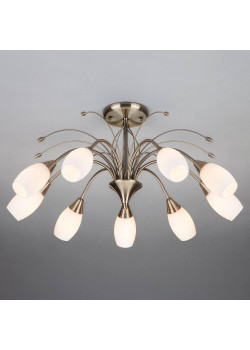 Потолочная люстра Eurosvet 22080/9 античная бронза