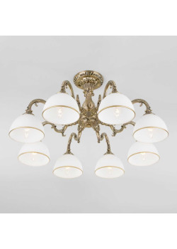 Потолочная люстра Eurosvet Caldera 60106/8 античная бронза