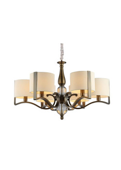 Люстра NEWPORT 31305+1/C black brass