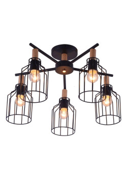 Потолочная люстра Escada 469/5PL Black