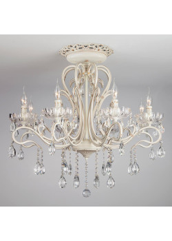 Подвесная люстра Eurosvet 12205/8 белый Strotskis