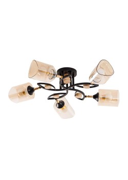 Потолочная люстра Arte Lamp GLAMORE A5076PL-5BK