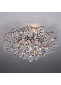 Потолочная люстра Eurosvet 16017/6 хром Strotskis