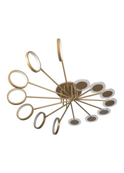Потолочная светодиодная люстра Loft IT Megan 10164L Gold