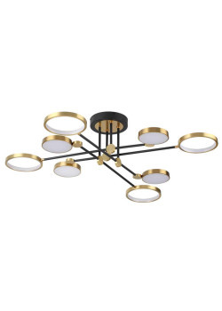 Потолочная светодиодная люстра Odeon Light Midcent Denzel 4320/75CL