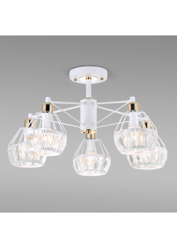 Потолочная люстра Eurosvet 70075/5 белый