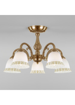 Потолочная люстра Eurosvet Campina 60107/5 античная бронза