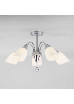 Потолочная люстра Eurosvet 30149/5 хром