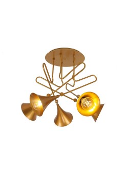 Потолочная люстра Mantra Jazz Pintura Oro 6352