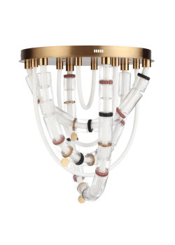 Потолочная люстра Odeon Light Collier L-Vision 5455/80CL
