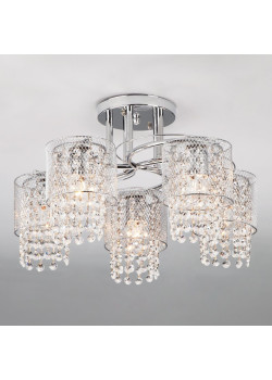 Потолочный светильник Eurosvet 30137/5 хром
