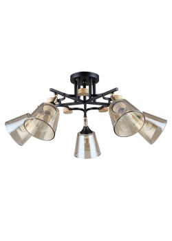 Потолочная люстра Arte Lamp GLASSY A5078PL-5BK