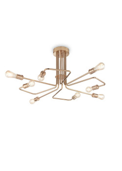 Потолочная люстра Ideal Lux Triumph Pl8 Ottone Antico 160313