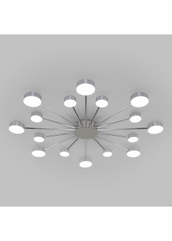 Потолочная светодиодная люстра Eurosvet Nitrino 90242/16 хром