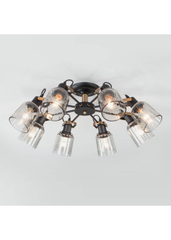 Потолочная люстра Eurosvet Astor 70111/8 черный