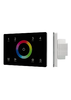 Панель управления Arlight Sens Smart-P83-RGB Black 028403