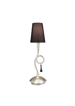 Настольная лампа Mantra Paola Painted Silver 3535