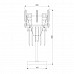 Настольная лампа Bogates Lago 01108/1 Strotskis