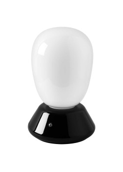 Настольная лампа диммируемая 10W 3000K матовый/черный Uovo III Lightstar 807917