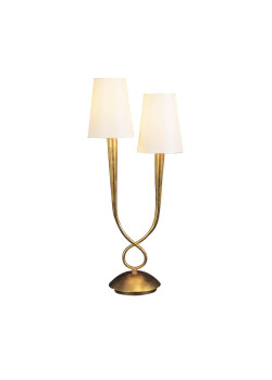Настольная лампа Mantra Paola Painted Gold 3546