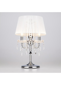 Настольная лампа Eurosvet 2045/3T хром/белый