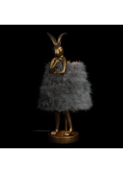 Настольная лампа Loft IT Lapine 10315/A Grey fluff