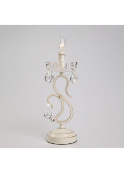 Настольная лампа Eurosvet 12205/1T белый Strotskis