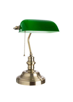 Настольная лампа Arte Lamp Banker A2492LT-1AB