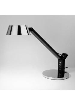 Настольная лампа Eurosvet Slink 80426/1 черный/серебро