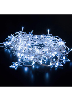 Уличная светодиодная гирлянда Eurosvet бахрома 230V 100-102 белый