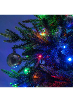 Гирлянда Eurosvet нить 15м IP20 400-005 мульти