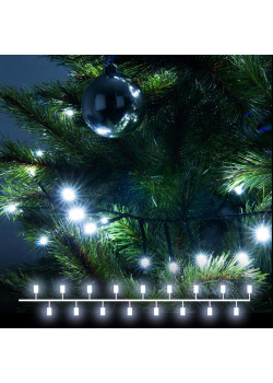 Светодиодная гирлянда Eurosvet Нить Мишура 230V 400-004 белый