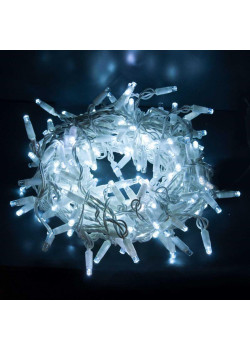 Гирлянда Eurosvet нить 20м IP65 400-102 белый с мерцанием