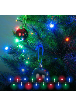 Светодиодная гирлянда Eurosvet Нить Мишура 230V 400-004 мульти